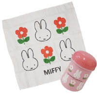 おしぼりセット
[BW23-31]
(miffyface and flower)
