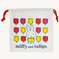 巾着
[チューリップ WH]
(miffy and tulips)