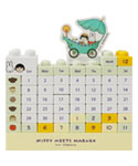 ブロックカレンダー
[乳母車]
(miffy meets maruko)