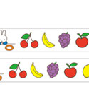 クリアマスキングテープ
[BM059]
(fruits)