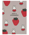 POST CARD
[gray/BS24-34]
(MIFFY AND STRAWBERRY)