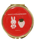 コンパクトミラー
(miffy strawberry)
