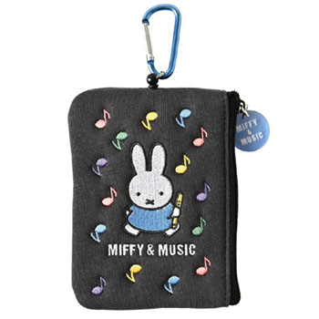 パスケースB
[ブラック/MF932B]
(MIFFY & MUSIC)