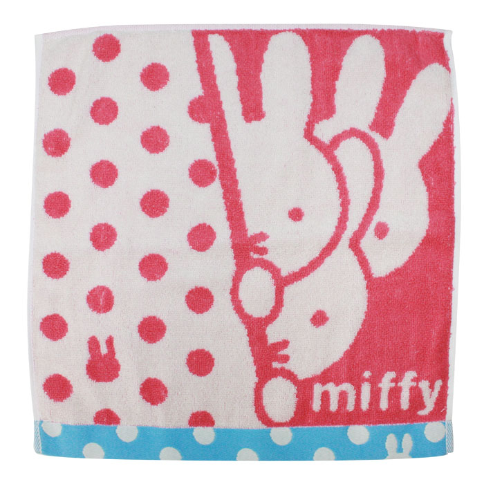 ディックブルーナオフィシャルショップ ブルーナ ブルーナ ウォッシュタオル Pi ピンク かくれんぼ