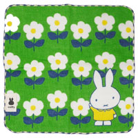 ふわふわハンカチーフ
[BN21-16]
(miffy and flower)