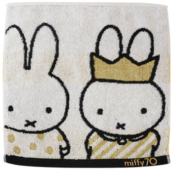 ミニタオル
[White/ジャカード]
(miffy 70th)