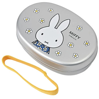 アルミ弁当箱
[MF958]
(ミッフィーとお花)