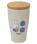 木蓋付ステンレスタンブラー
[くまちゃん]
(miffy blue dress)