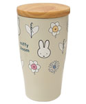木蓋付ステンレスタンブラー
(miffy bloom)
