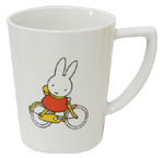 メラミンモーニングカップ
[M-1302A]
(miffy's bicycle)