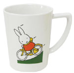 メラミンモーニングカップ
[M-1302B]
(miffy's bicycle)