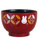 塗汁椀
[赤]
(ミッフィー七宝紋)