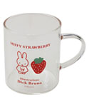 ガラスマグ
(miffy strawberry)