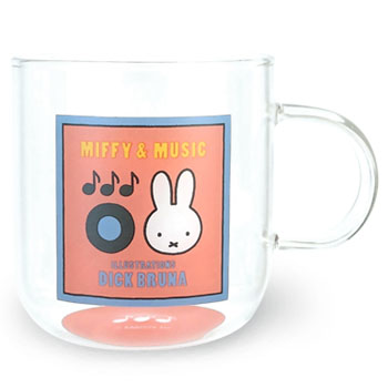 耐熱ガラスマグ
[ボトムレッド]
(MIFFY & MUSIC)