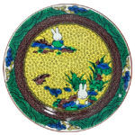 小皿
[青手]
(ミッフィー九谷焼)