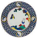 小皿
[五彩]
(ミッフィー九谷焼)