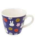 マグカップ
[チラシ柄ネイビー]
(Miffy Floral)