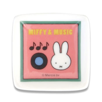 プチ角小皿
(MIFFY & MUSIC)
