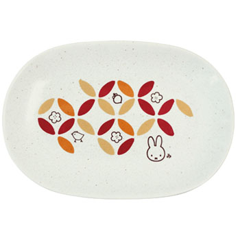 小判皿
(ミッフィー七宝紋)