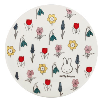 プレート
(miffy bloom)