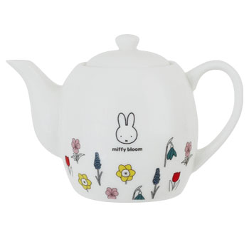 ポット
[茶漉し付き]
(miffy bloom)