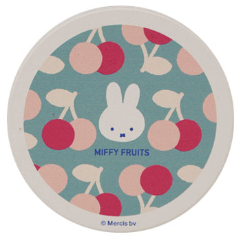 陶製吸水コースター
[グリーン]
(MIFFY FRUITS)