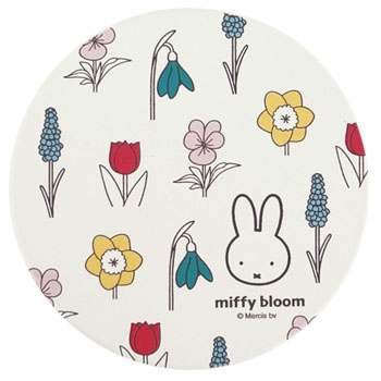 陶製吸水コースター
[white]
(miffy bloom)