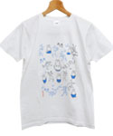 Tシャツ
[みんな・いっぱい/Mサイズ]
(miffy×鳥獣戯画)
