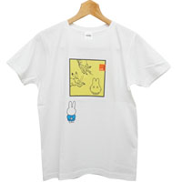 Tシャツ
[額縁・おばけ/XSサイズ]
(miffy×鳥獣戯画)