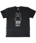 サイドプリントTシャツ
[ブラック/Mサイズ]
(MIFFY)