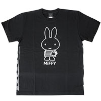 サイドプリントTシャツ
[ブラック/Mサイズ]
(MIFFY)