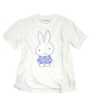 オーガニックTシャツ
[NL/オフホワイト]
(花柄ドレスミッフィー)