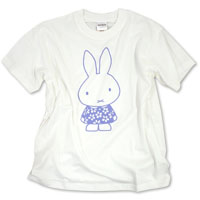 オーガニックTシャツ
[NL/オフホワイト]
(花柄ドレスミッフィー)