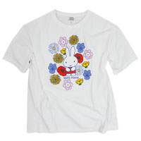 ビッグTシャツ
[WH/ホワイト]
(Miffy Floral)