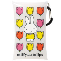 クリアマルチケースS
[WH]
(miffy and tulips)