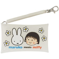 クリアマルチケースS
[WH ホワイト]
(maruko meets miffy)
