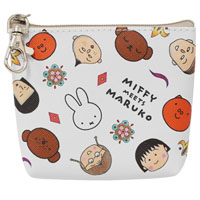 プチポーチ
[white/BW22-24]
(miffy meets maruko)