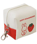 ミニキューブポーチ
[white/BS23-54]
(miffy strawberry)