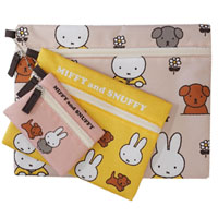 3連ポーチ
(MIFFY and SNUFFY)