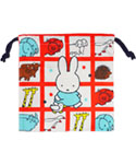 巾着
[アニマル RD]
(miffy and Animals)