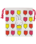 巾着袋S
[pink/650A]
(miffy and tulips)