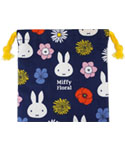 巾着袋S
[navy/714B]
(Miffy Floral)