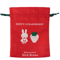 マルチ巾着
[RD]
(miffy strawberry)