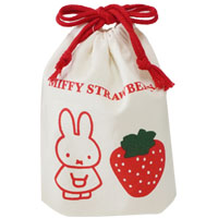 巾着袋S・A
[red/766A]
(miffy strawberry)