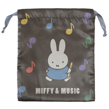 リボン巾着
[BK/MF3319]
(MIFFY & MUSIC)