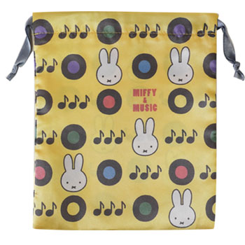 リボン巾着
[YE/MF3320]
(MIFFY & MUSIC)