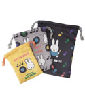 巾着3枚セット
(MIFFY & MUSIC)