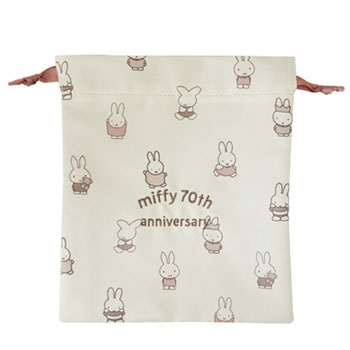 巾着
[70周年ヒストリー]
(miffy 70th)