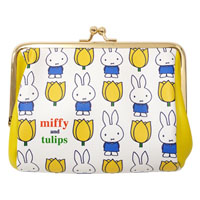 がま口ポーチ
[YE]
(miffy and tulips)