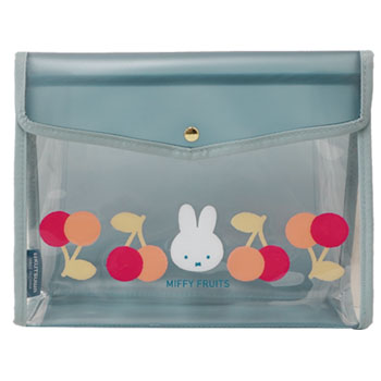 ステーショナリーケースB
[mint/910B]
(MIFFY FRUITS)